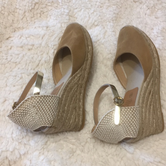 New!  Kanna Made in Spain Suede Espadrilles Sz 7 (37 6.5 European) - Picture 8 of 12